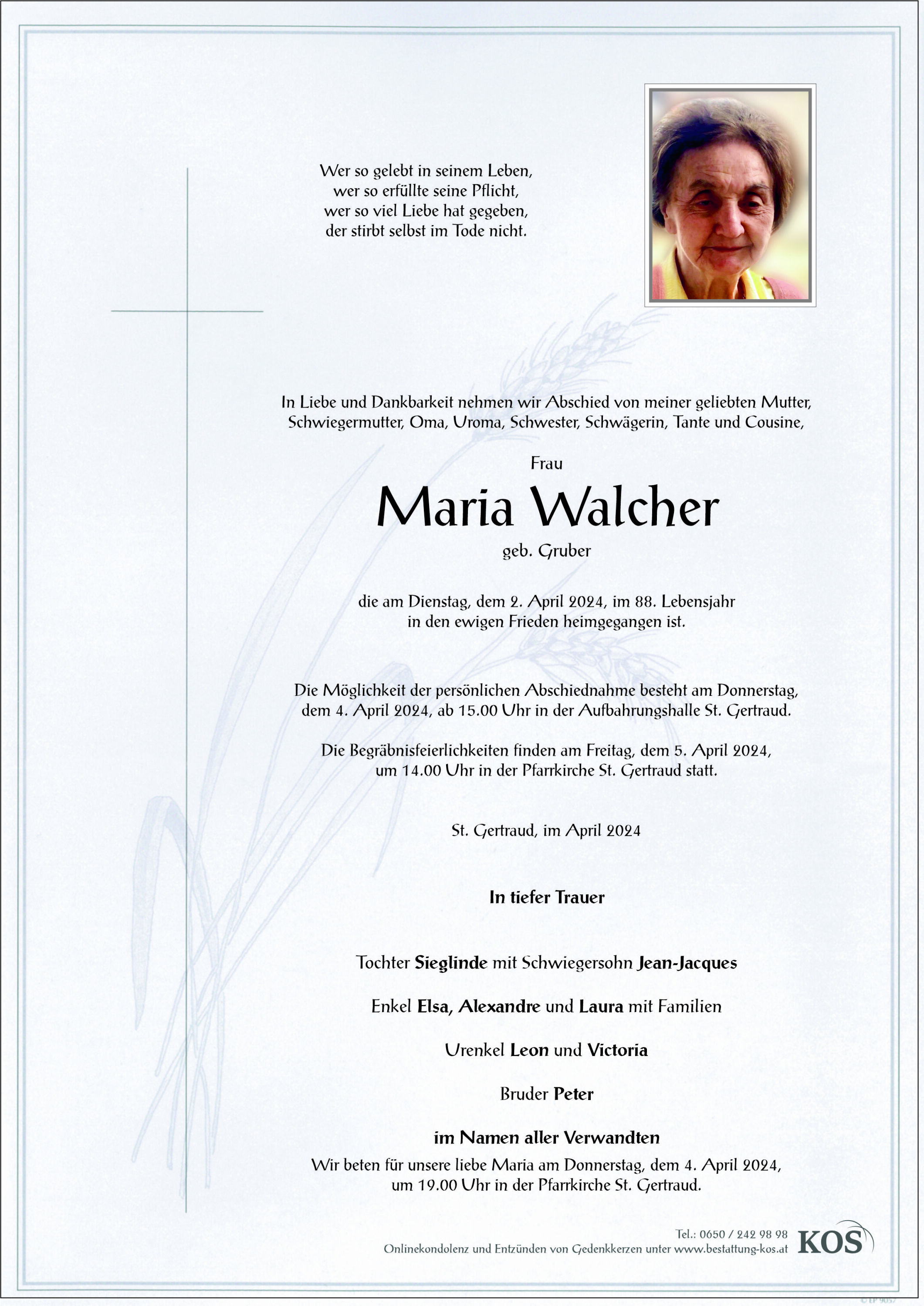 Maria Walcher